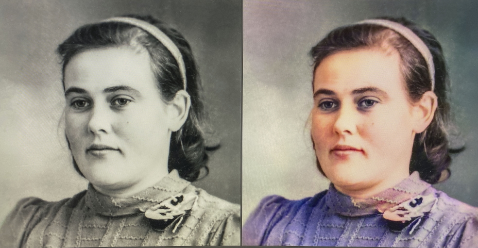 photo colourisation
